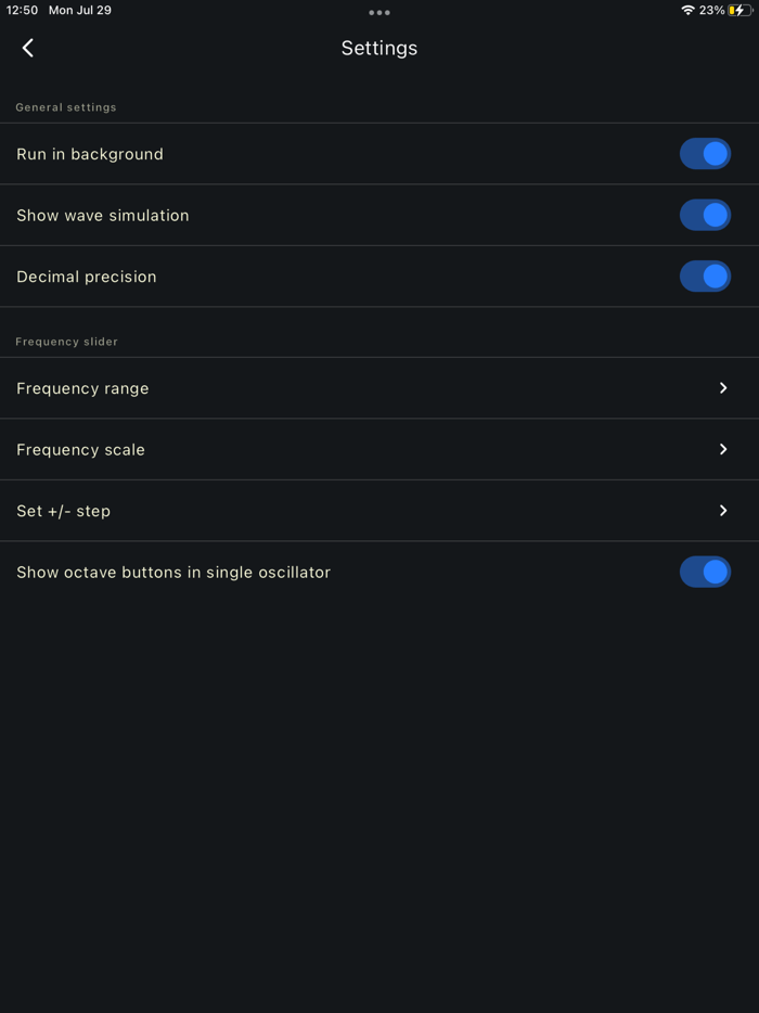 Frequency Generator Sound