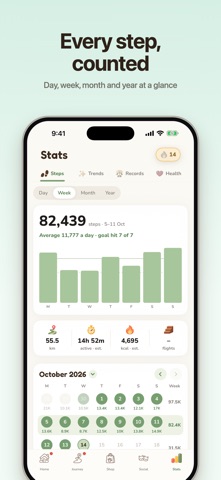 Walkie: Step Counter & Cat Pet screenshot 6