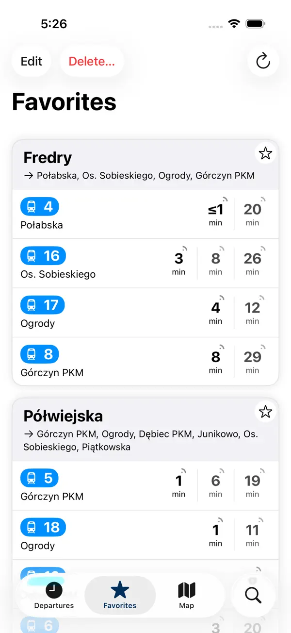 Screenshot #2 pour Departures Poznań