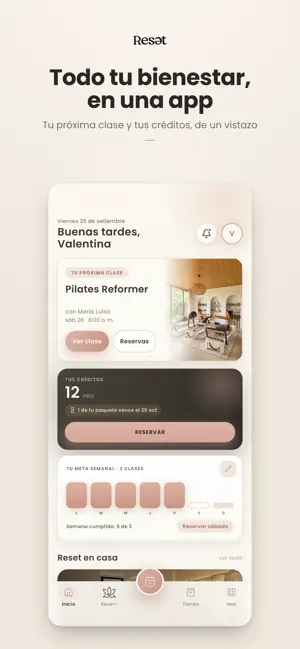 Reset - Wellness Club screenshot 2