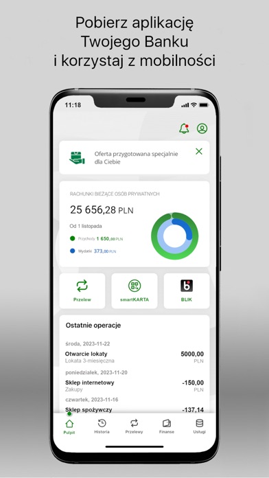 Bank Spółdzielczy w Prabutach Screenshot