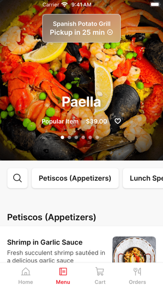 App screenshot