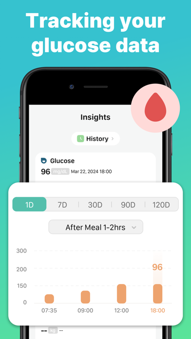 Glucose Tracker-Glycemic Index Screenshot