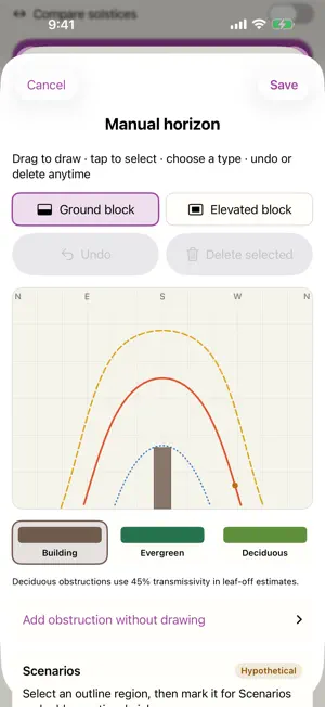 Shuny Shade: Sun Planner screenshot 4
