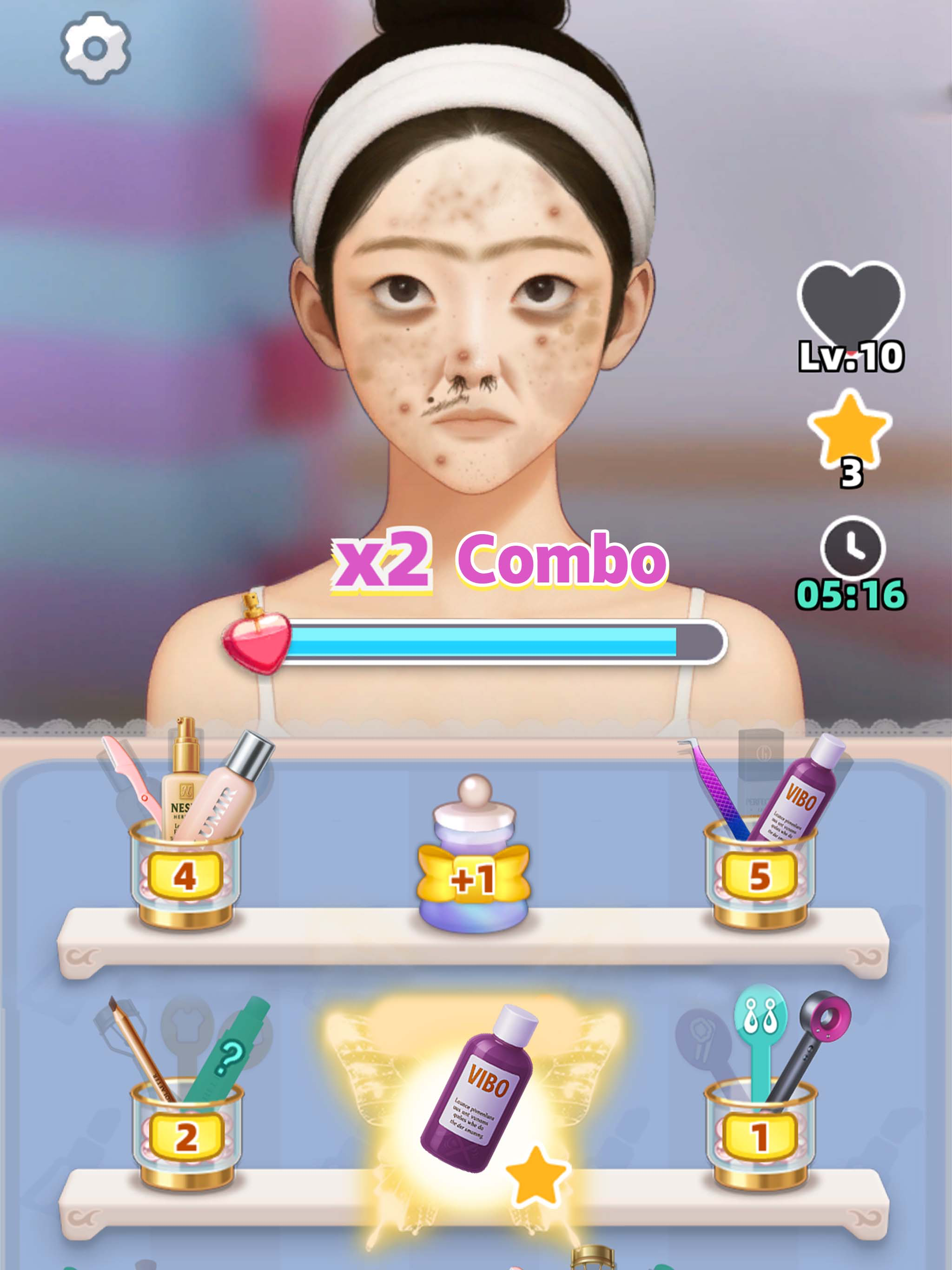 Makeup Craze:Triple Sort Match screenshot 12