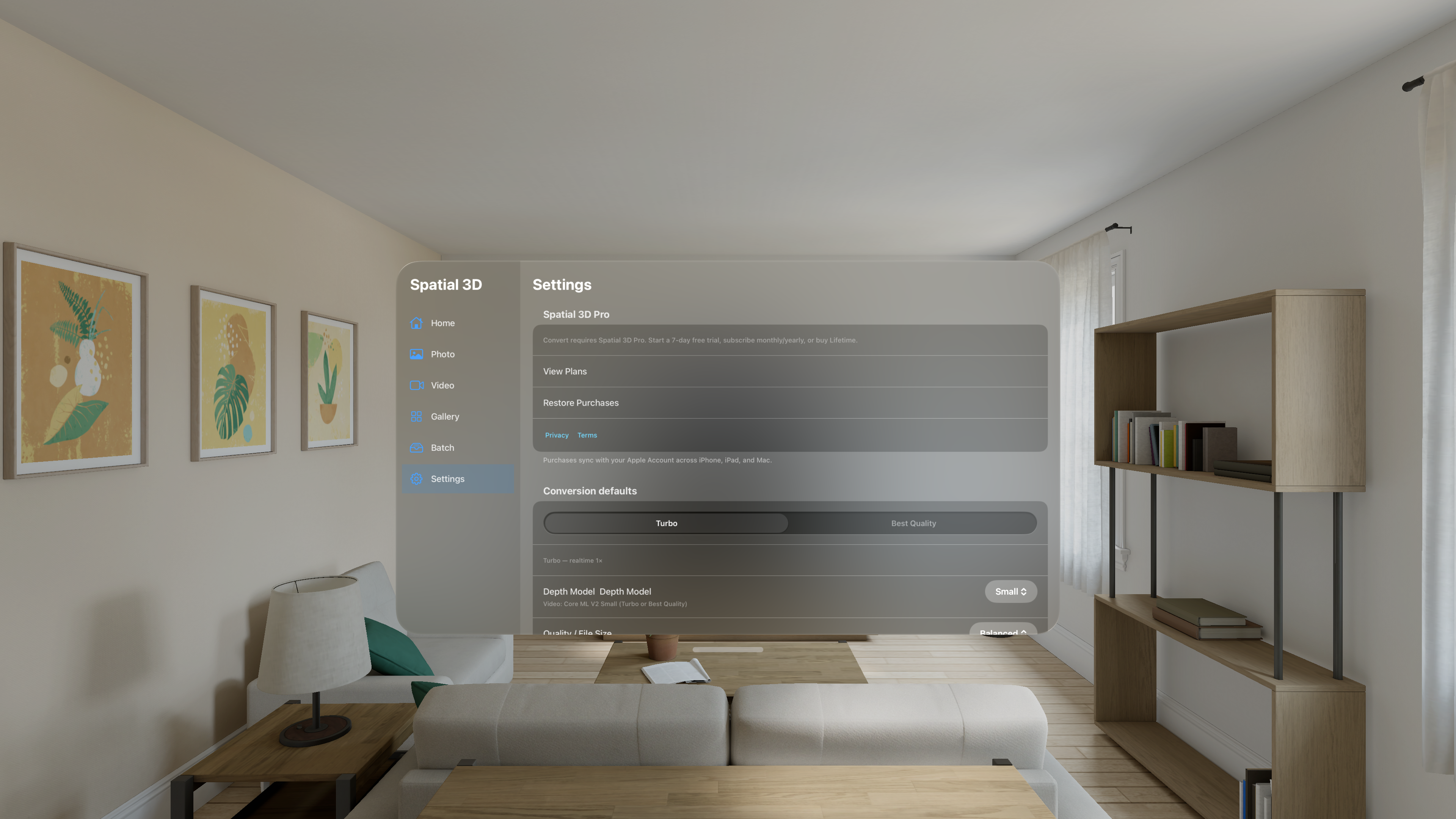 Spatial 3D Media Converter screenshot 24