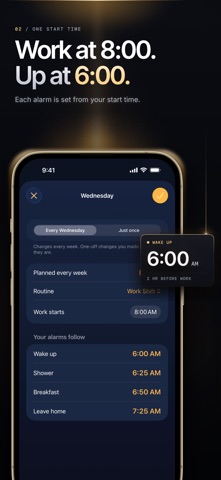 FlexAlarm: Shift Alarm Clock screenshot 3