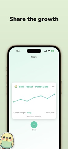 Bird Tracker - Parrot Care Screenshot 5 of 8
