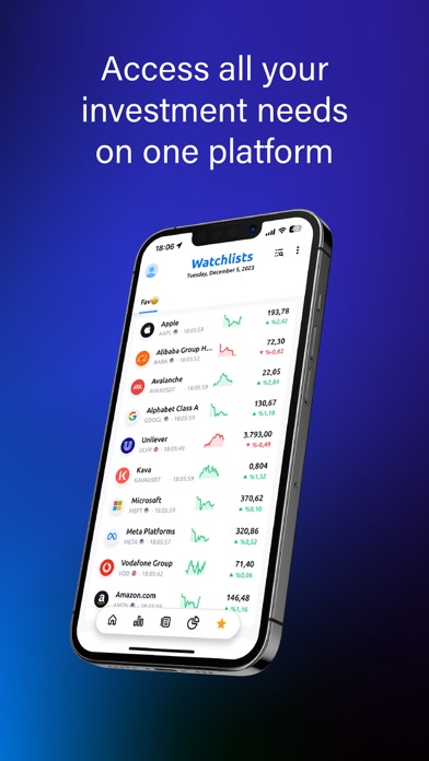 Fora: Crypto & Stock Screenshot