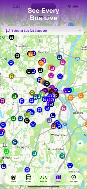 CT Bus - Live Bus Tracker screenshot 4