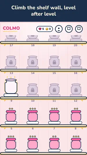 Colmo: Jar Puzzle screenshot 1