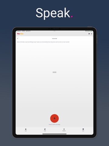 102.1 The Won iPad screenshot