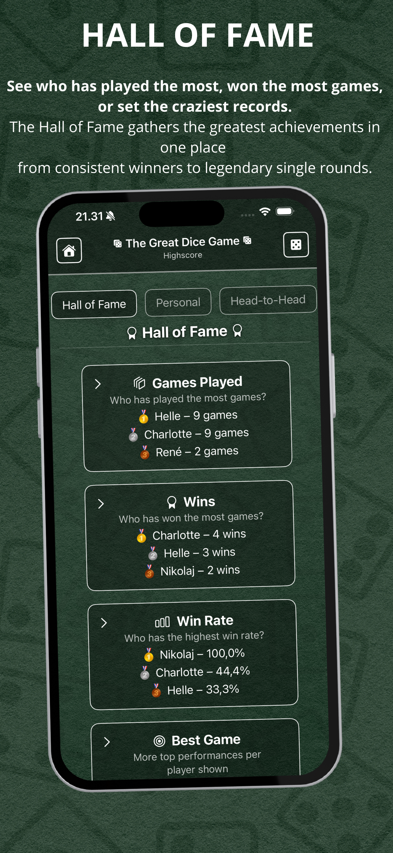 The Great Dice Game