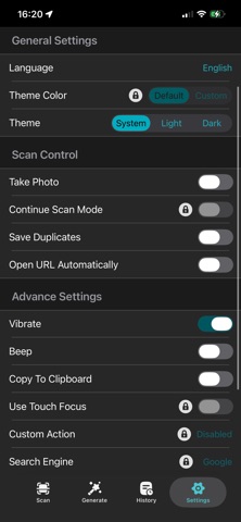 QR Code Generator Barcode Read screenshot