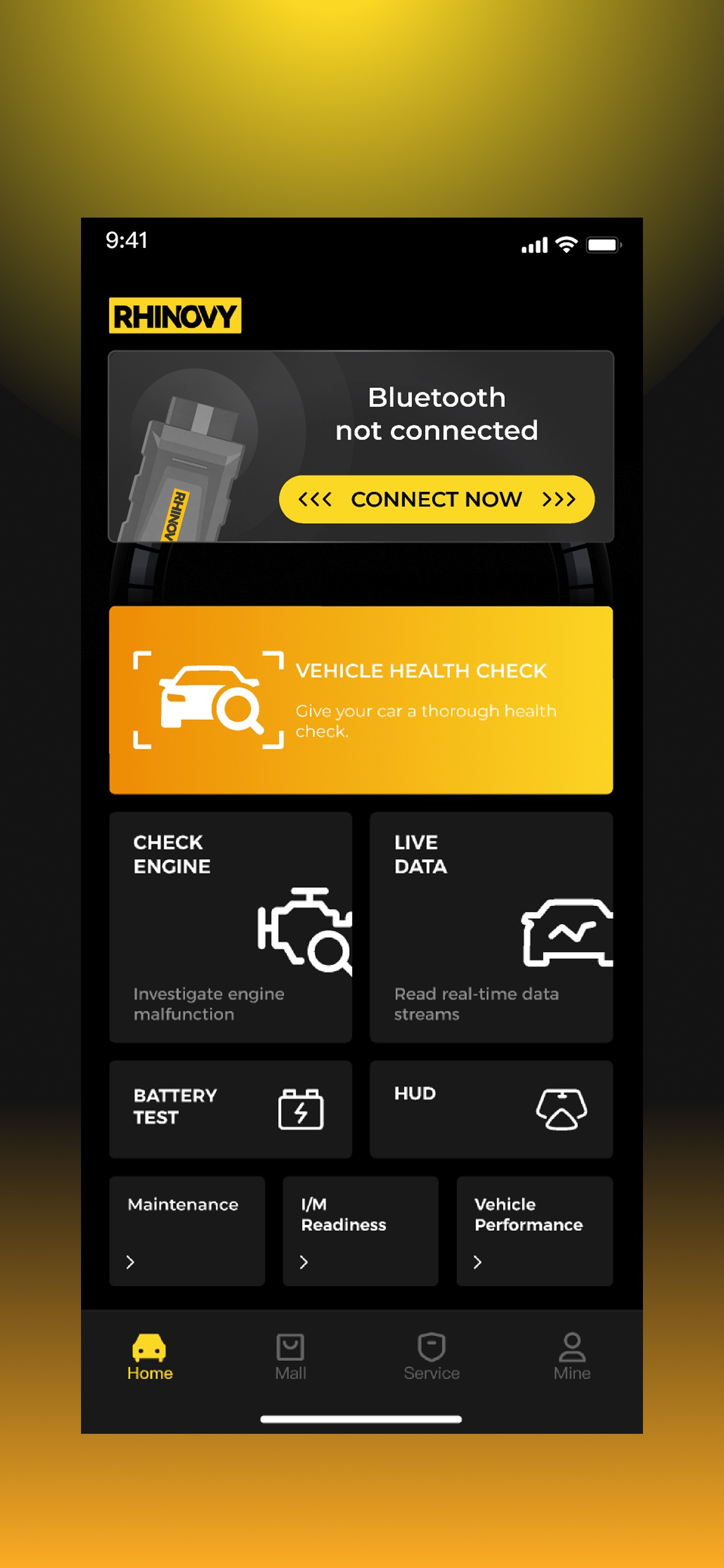 Screenshot 1 of Rhinovy OBD