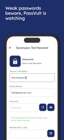 PassVult: Passwords Manager screenshot