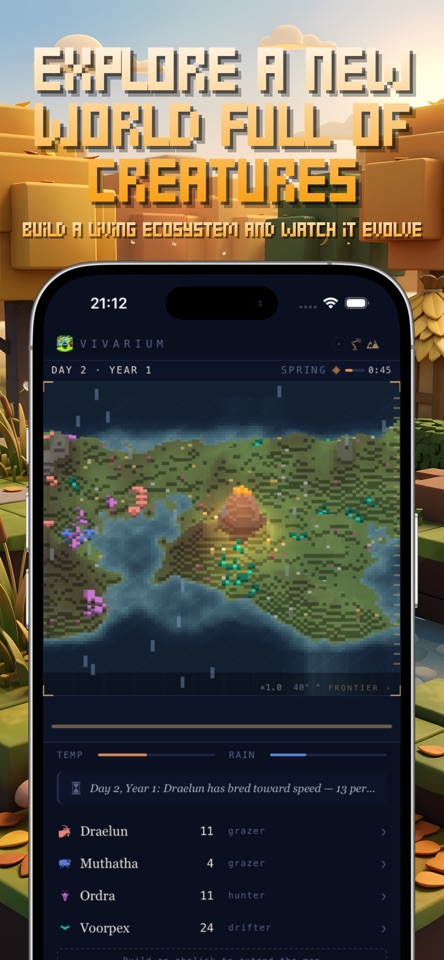 Vivarium - Life Sandbox Sim screenshot 2