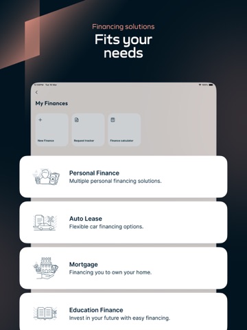 Alinma App - تطبيق الإنماء iPad screenshot 5