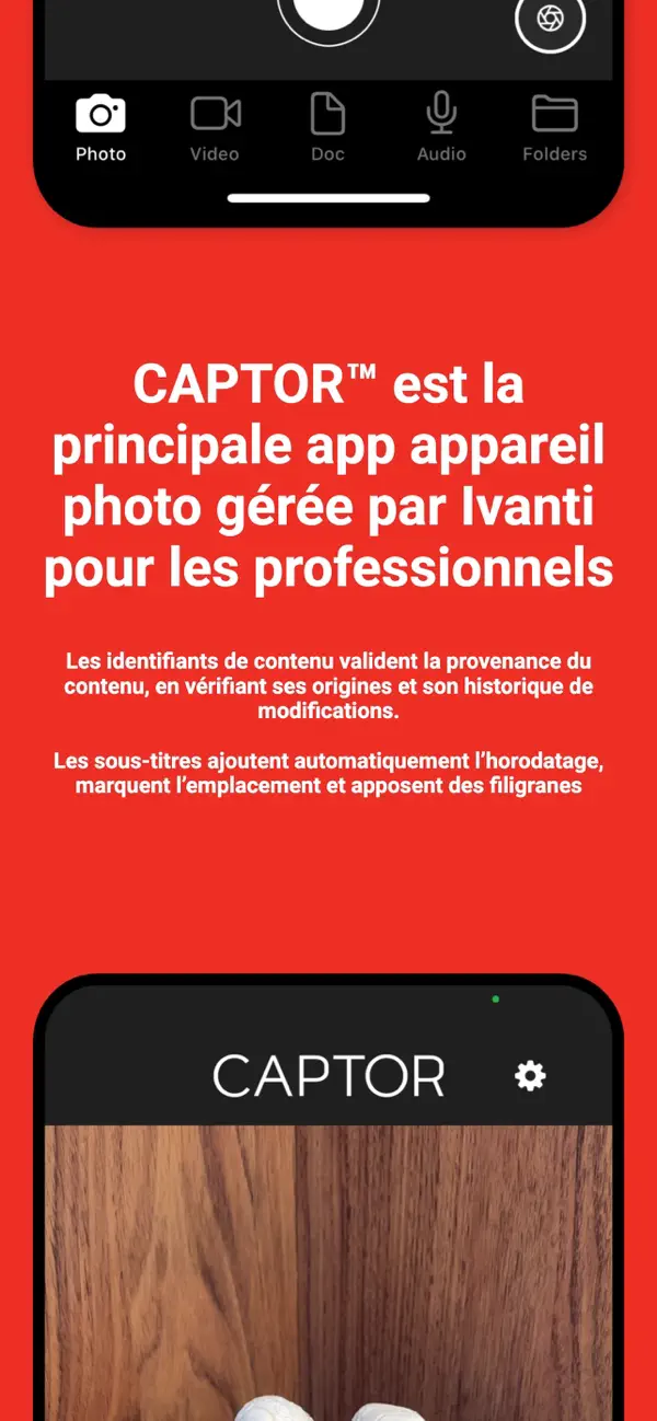 Screenshot #3 pour CAPTOR pour Ivanti