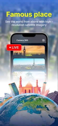Live Cam Earth Map - GPS Cam screenshot