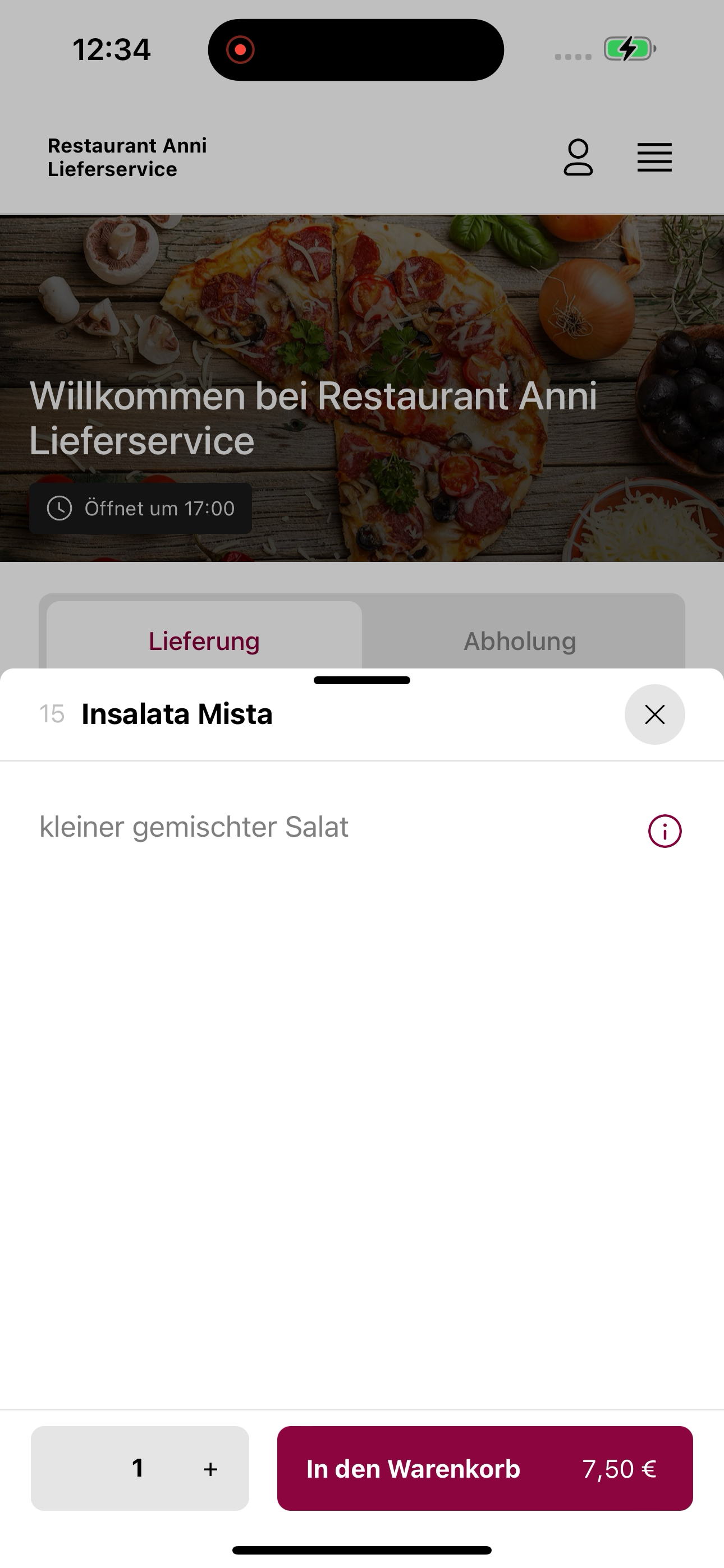 Restaurant Anni Lieferservice screenshot 7