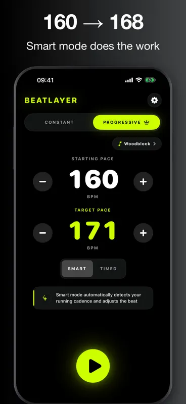 BeatLayer - Running Metronome screenshot 2 of 4