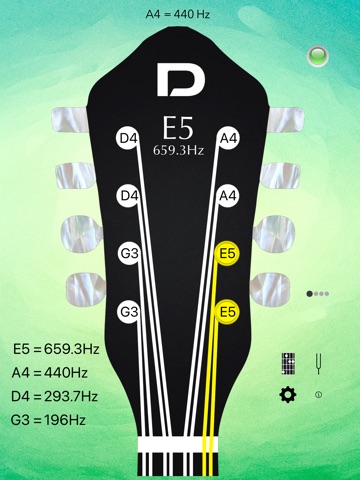 Mandolin Tuner and Chords ipad screenshot 2