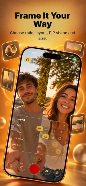 BiCamera: Dual Camera & Video screenshot 4