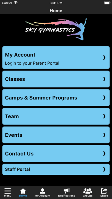 Sky Gymnastics Screenshot 2 - AppWisp.com Sky Gymnastics Screenshot 2 - AppWisp.com