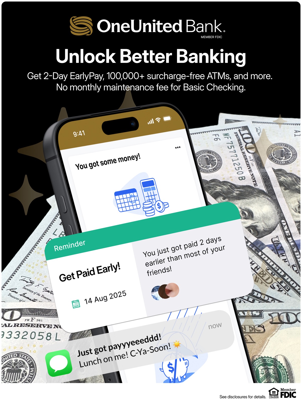 OneUnited Bank: WiseOne AI ipad screenshot 1