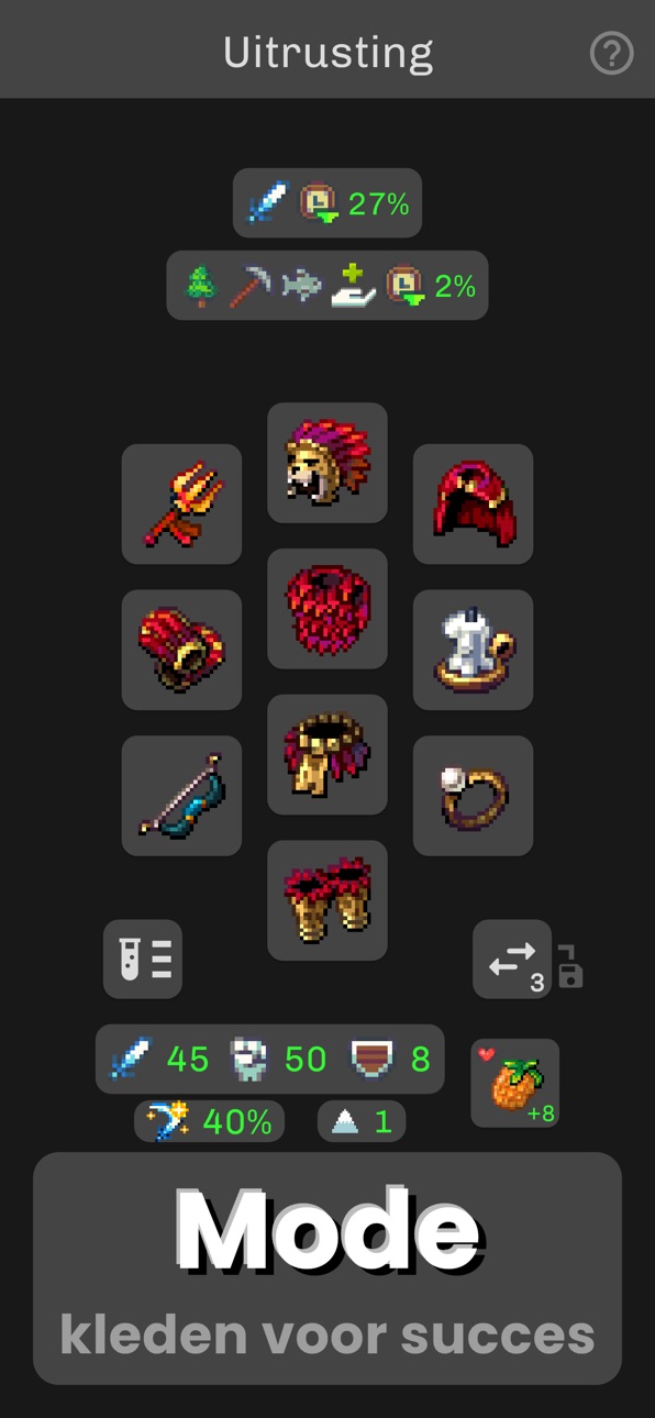 Idle Iktah iOS Mod IPA screenshot 8 - iOS game interface