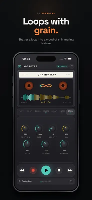 Loopette: Cassette Tape Looper screenshot 5 of 5