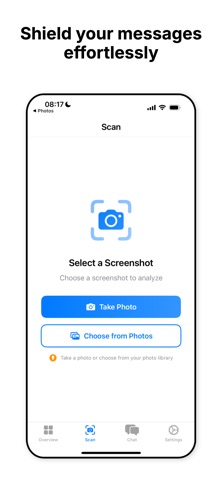 Scam Scan - Fraude Detection iPhone screenshot