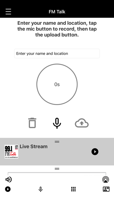 991FMTalk Fox News Radio Screenshot