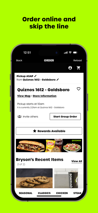 Quiznos Screenshot 4 of 7