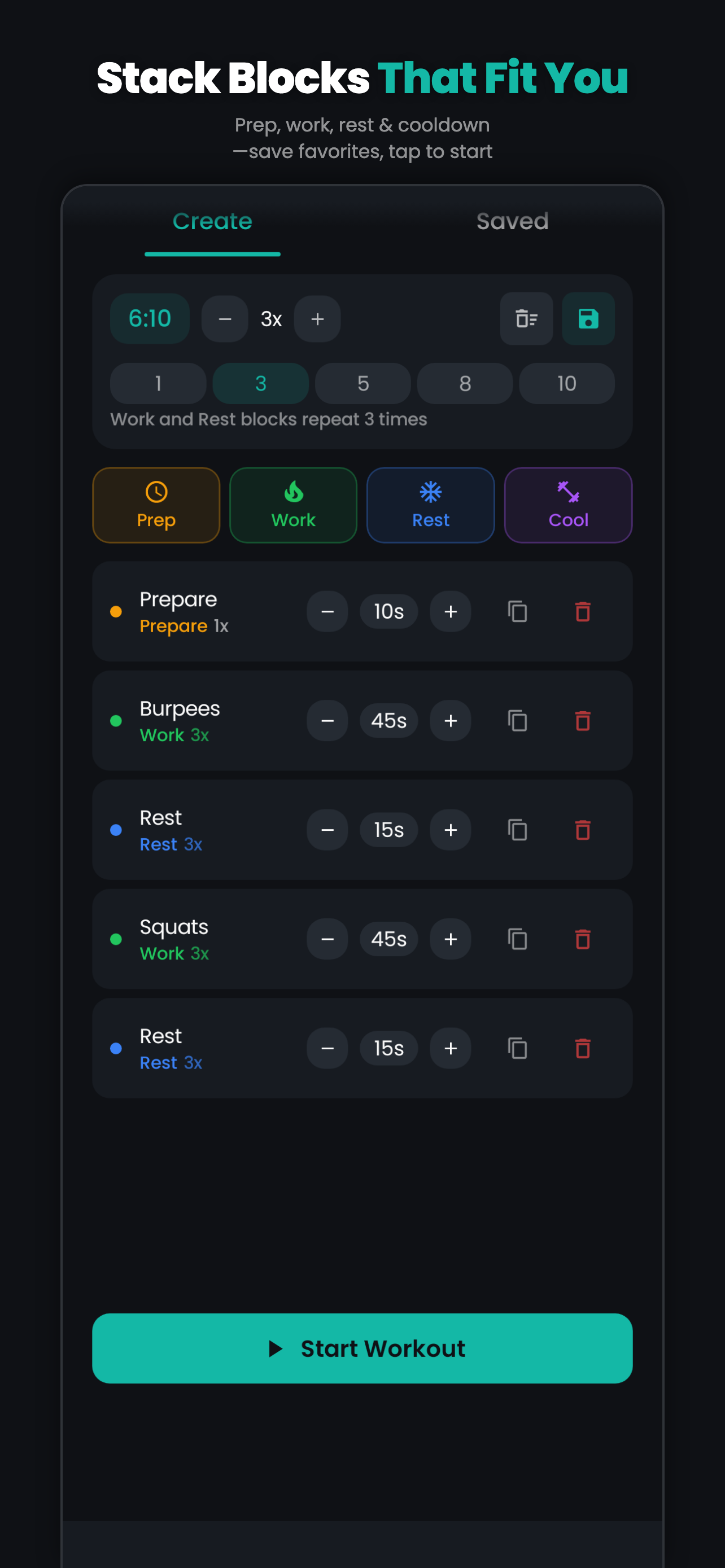 BeLoop - Workout Timer screenshot 3