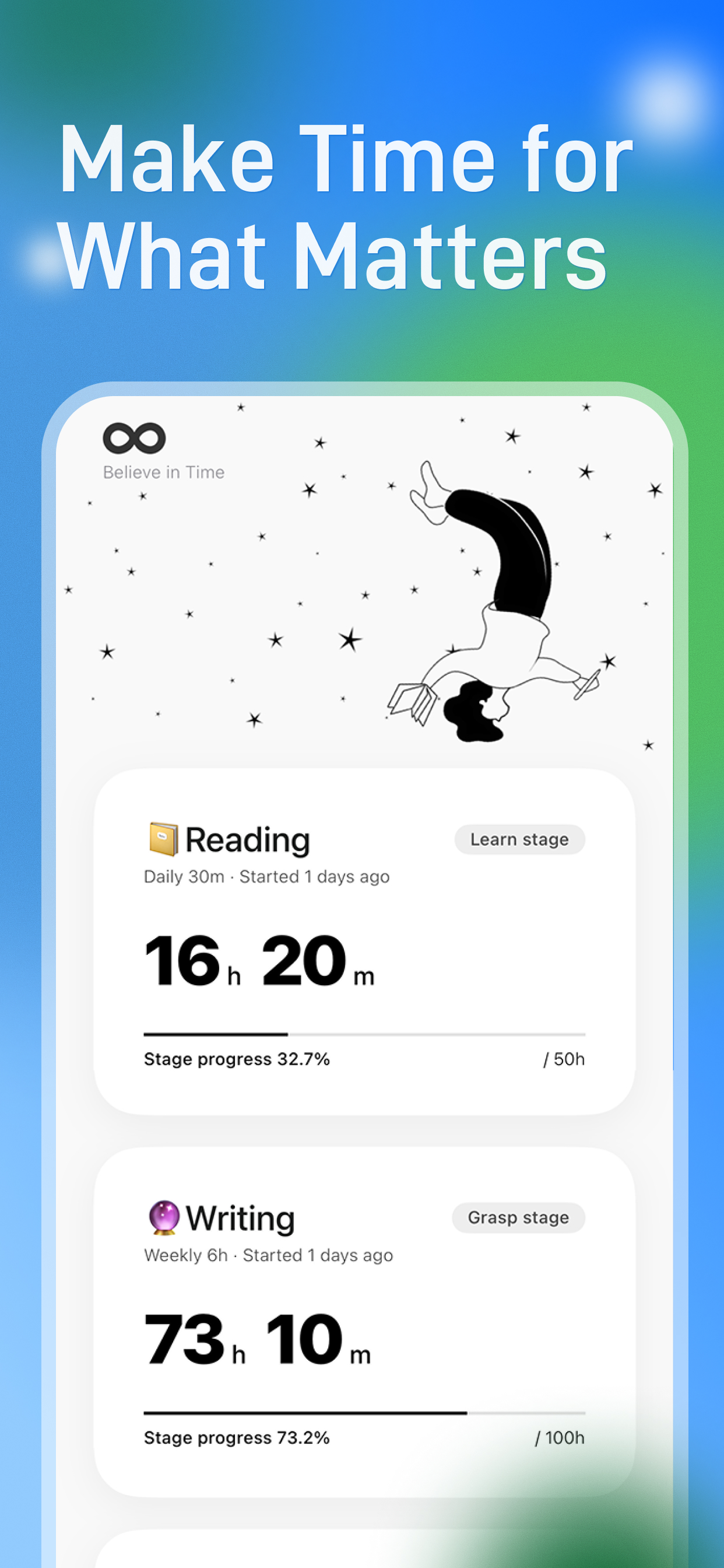 10000 Hours - Life Tracker