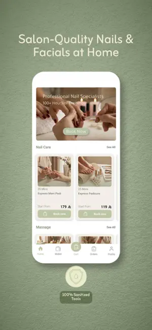 Olivéa: Home Salon & Spa iPhone screenshot 3