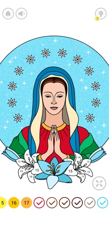 Bible Coloring Book by Number screenshot