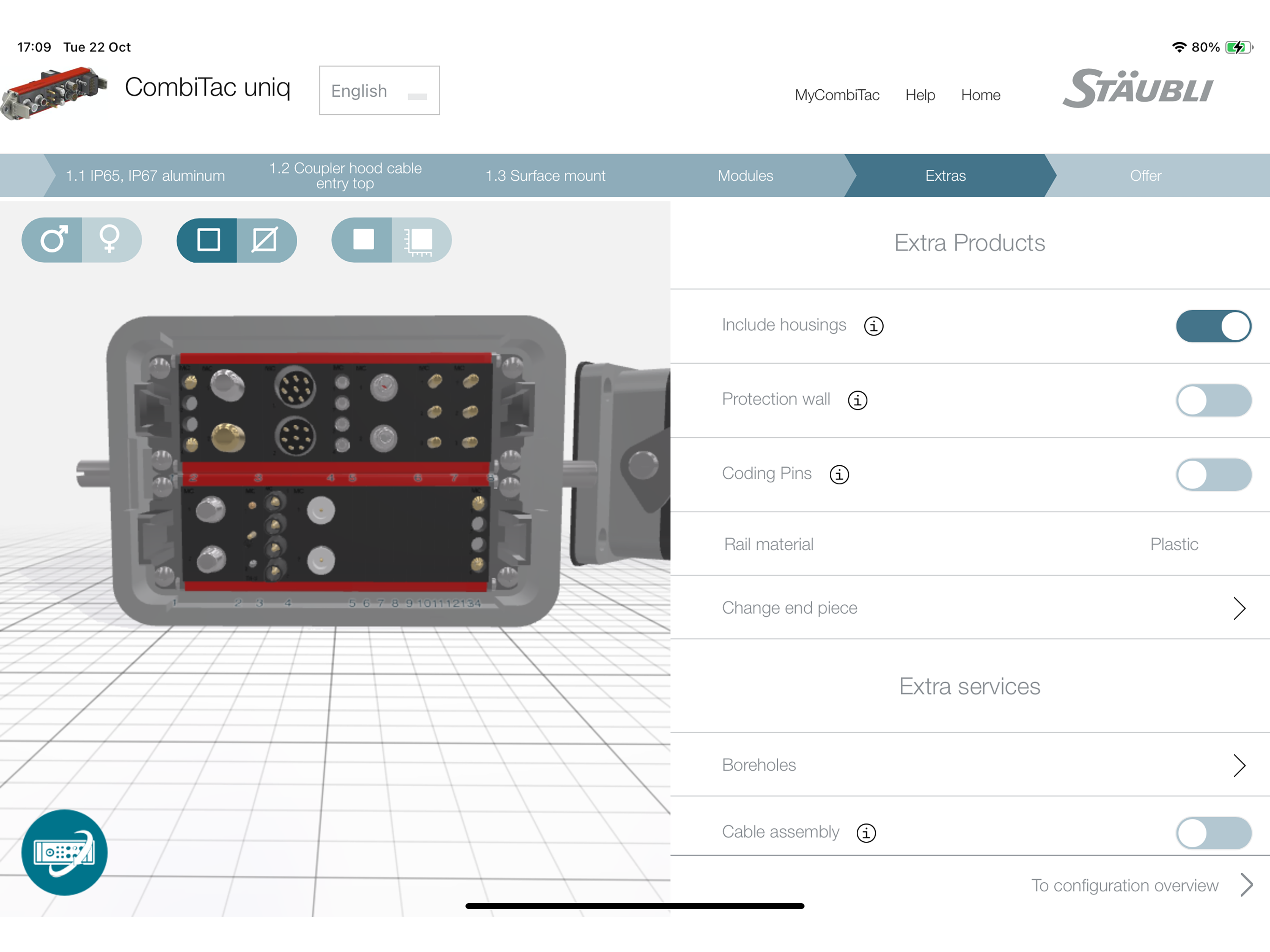 CombiTac Configurator screenshot 2