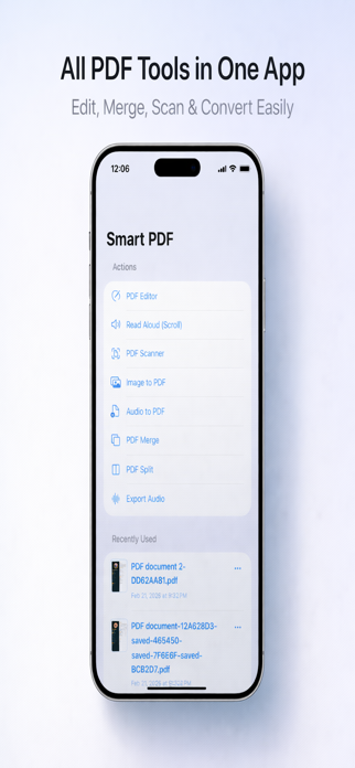 Smart PDF Editor & Scanner Screenshot 1 of 6