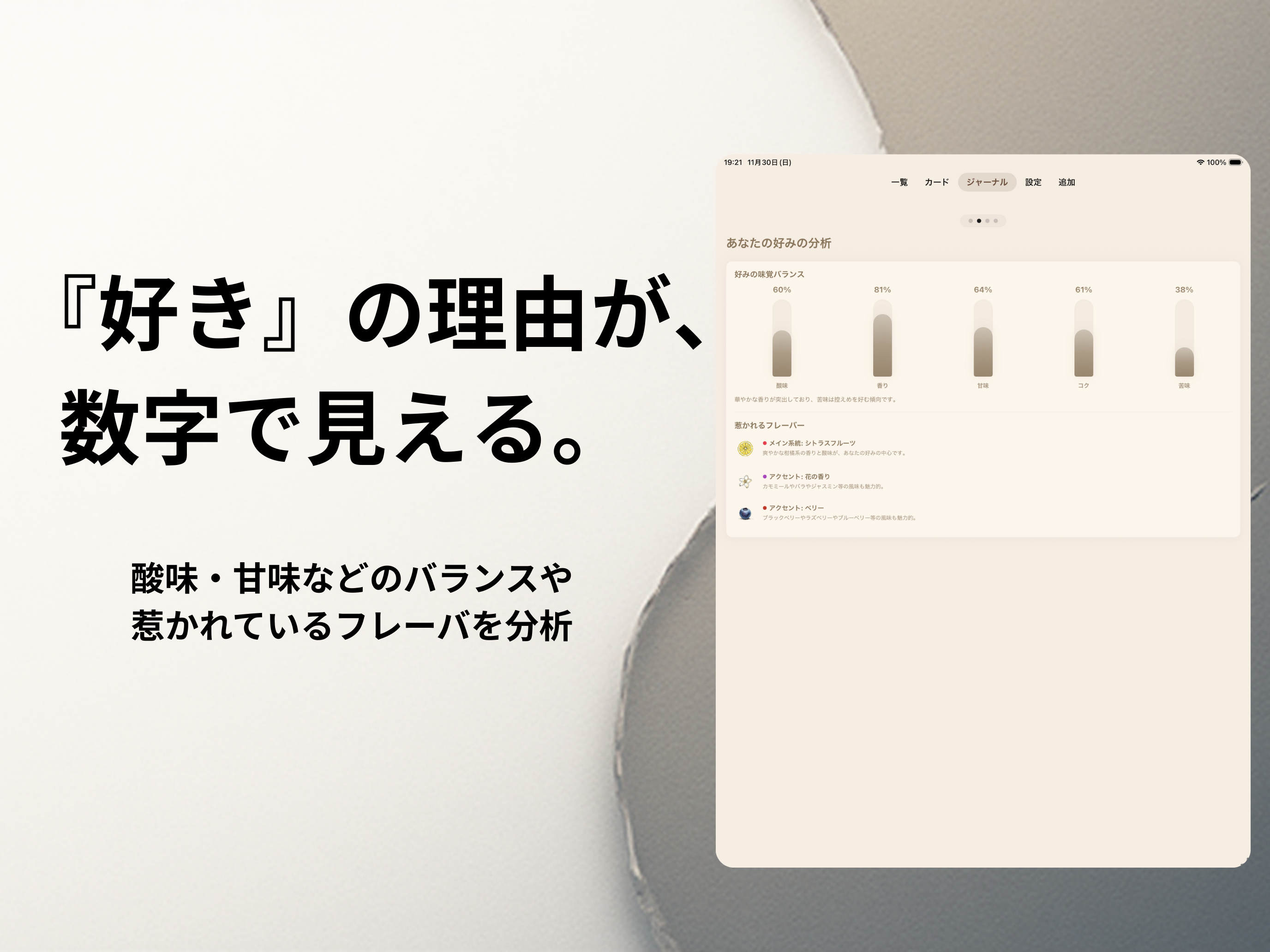 Paletto - コーヒー記録と好みの味診断