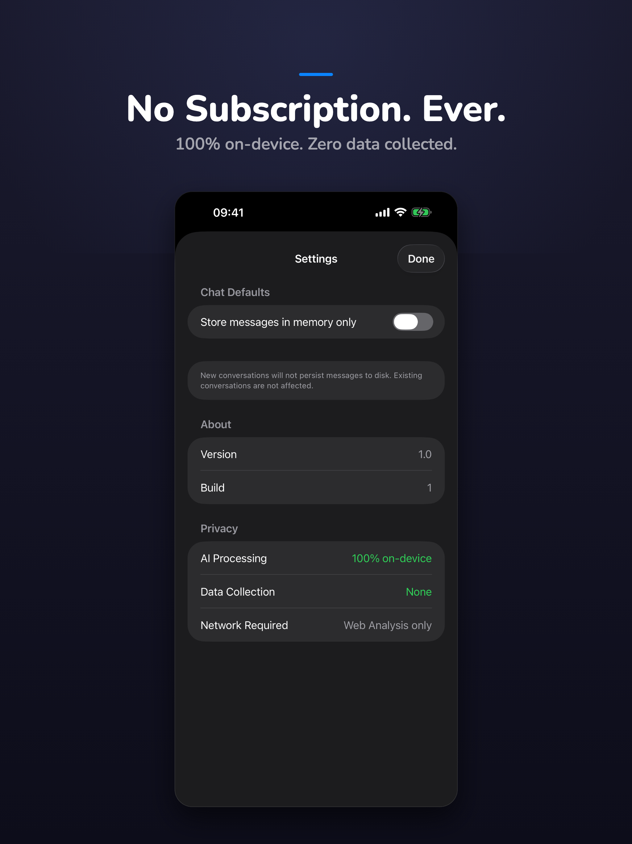 Aria — Private AI Chat screenshot 12