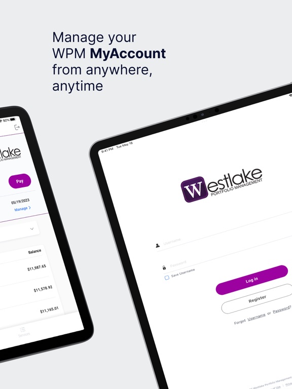My Westlake Portfolio iPad screenshot 2 - Finance app
