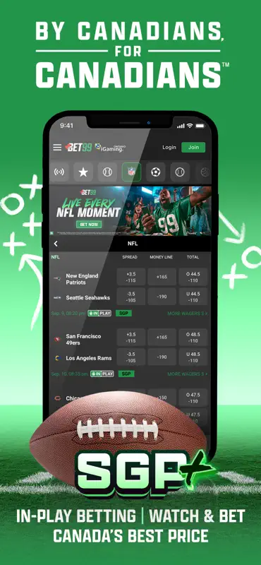 BET99 Sportsbook & Casino screenshot 2 of 9