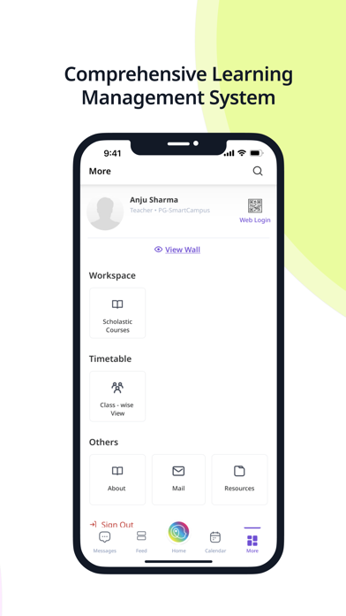 Smart Learn App Screenshot