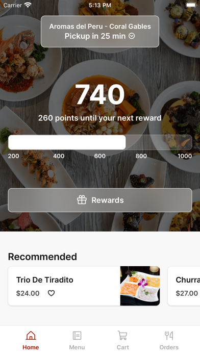 Aromas del Peru To Go iPhone screenshot 1 - Food & Drink app