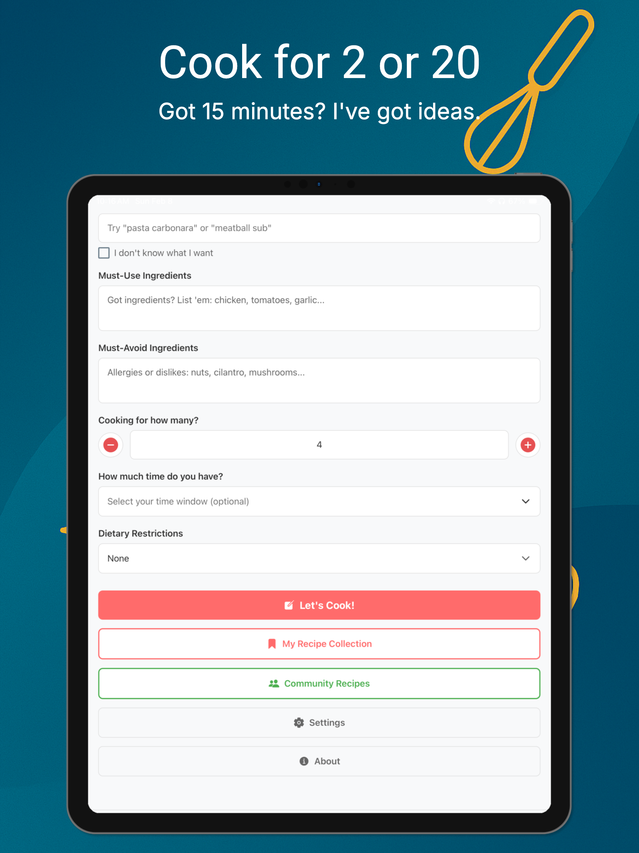 My Head Chef: Recipe Assistant screenshot 8