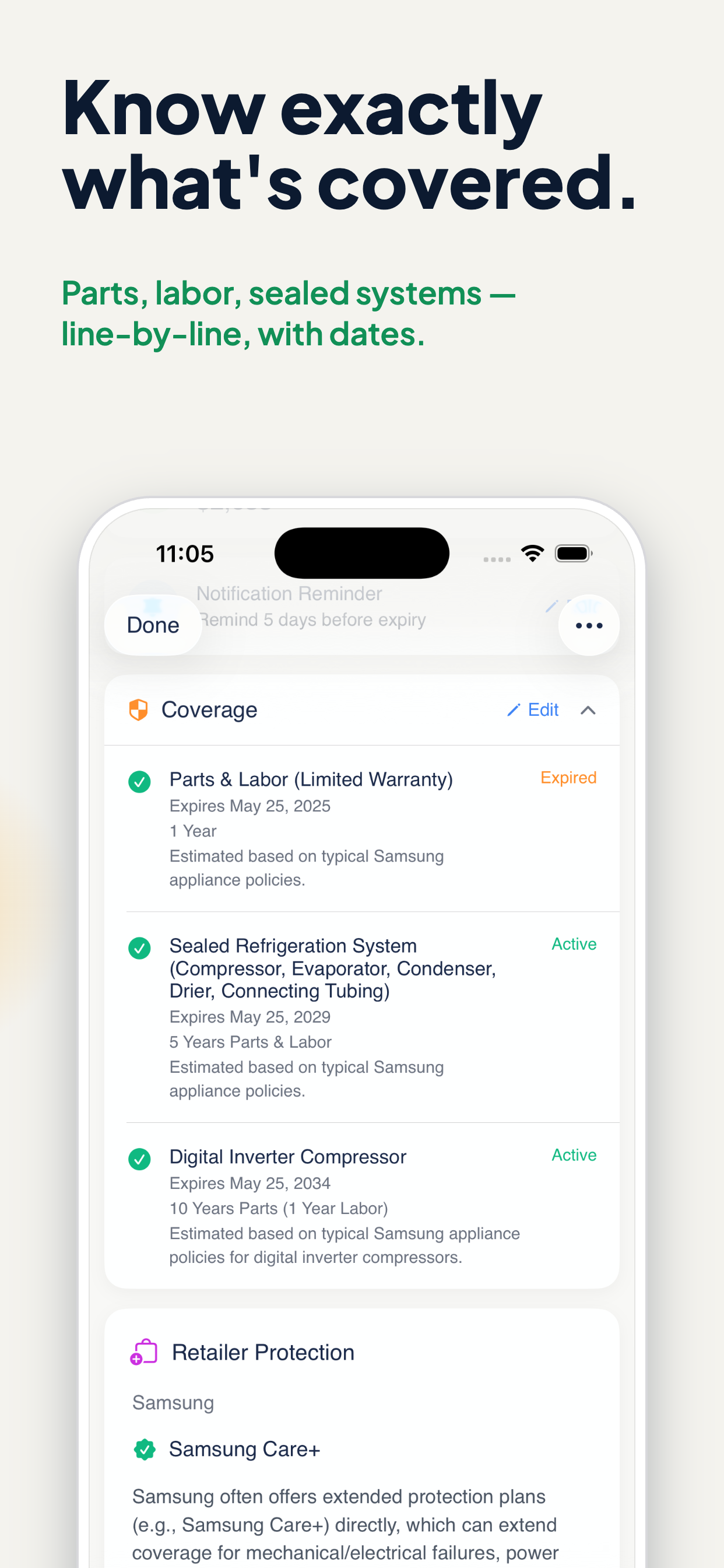 WarrantyHub: Warranty Tracker