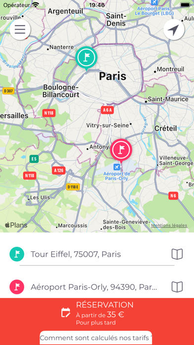 Screenshot #2 pour ALLO MON CHAUFFEUR VTC